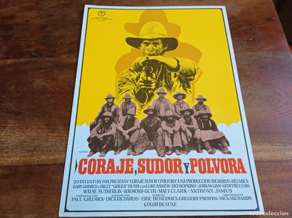 Cin&eacute;ma: Coraje, sudor y polvora - Bo Hoppkins, Gary Grimes - Guia original Regia Films 1972 Mac