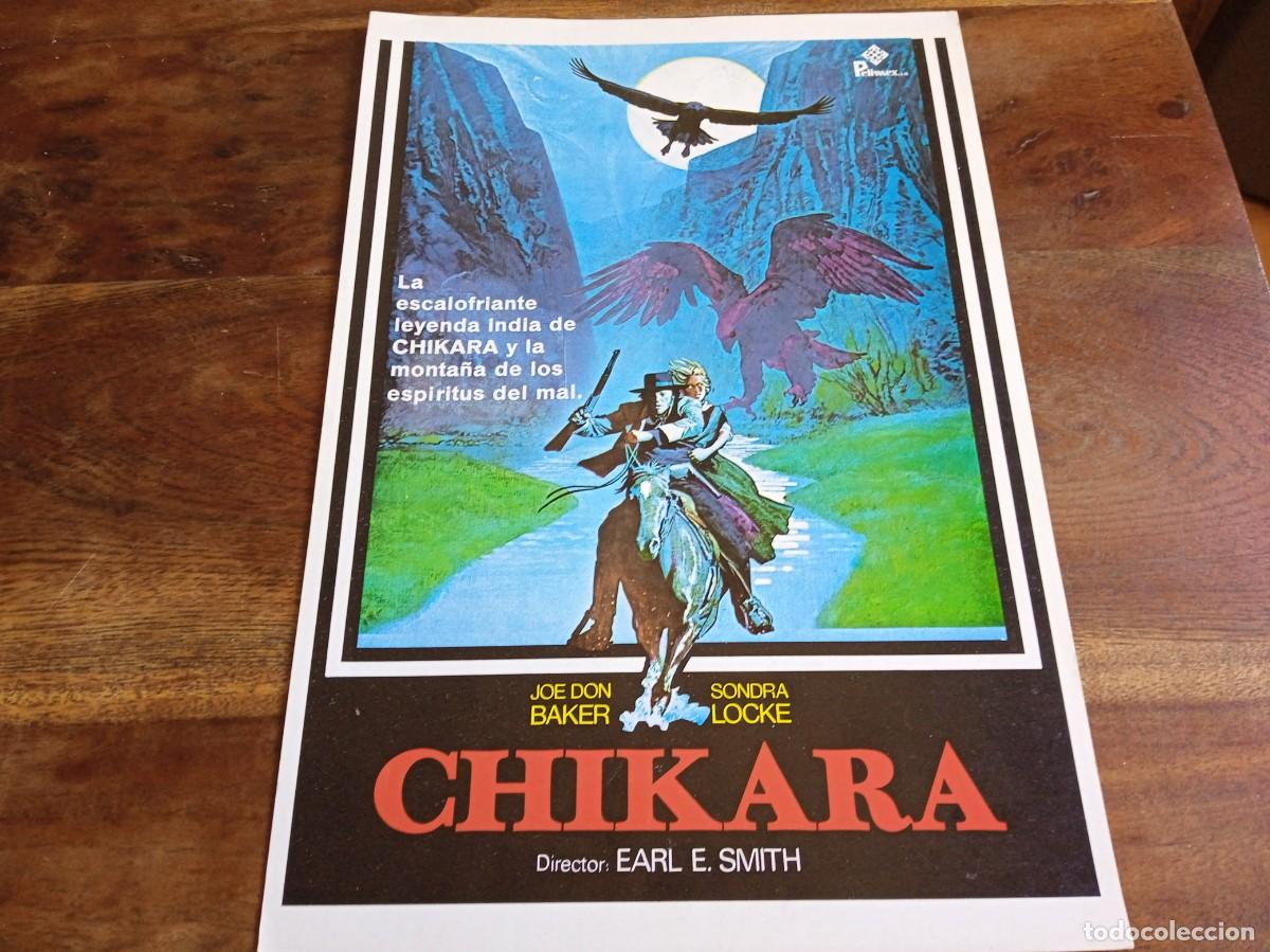 Cinema: Chikara - Joe Don Baker, Sondra Locke, Ted Neeley - Guia original Pelimex 1979