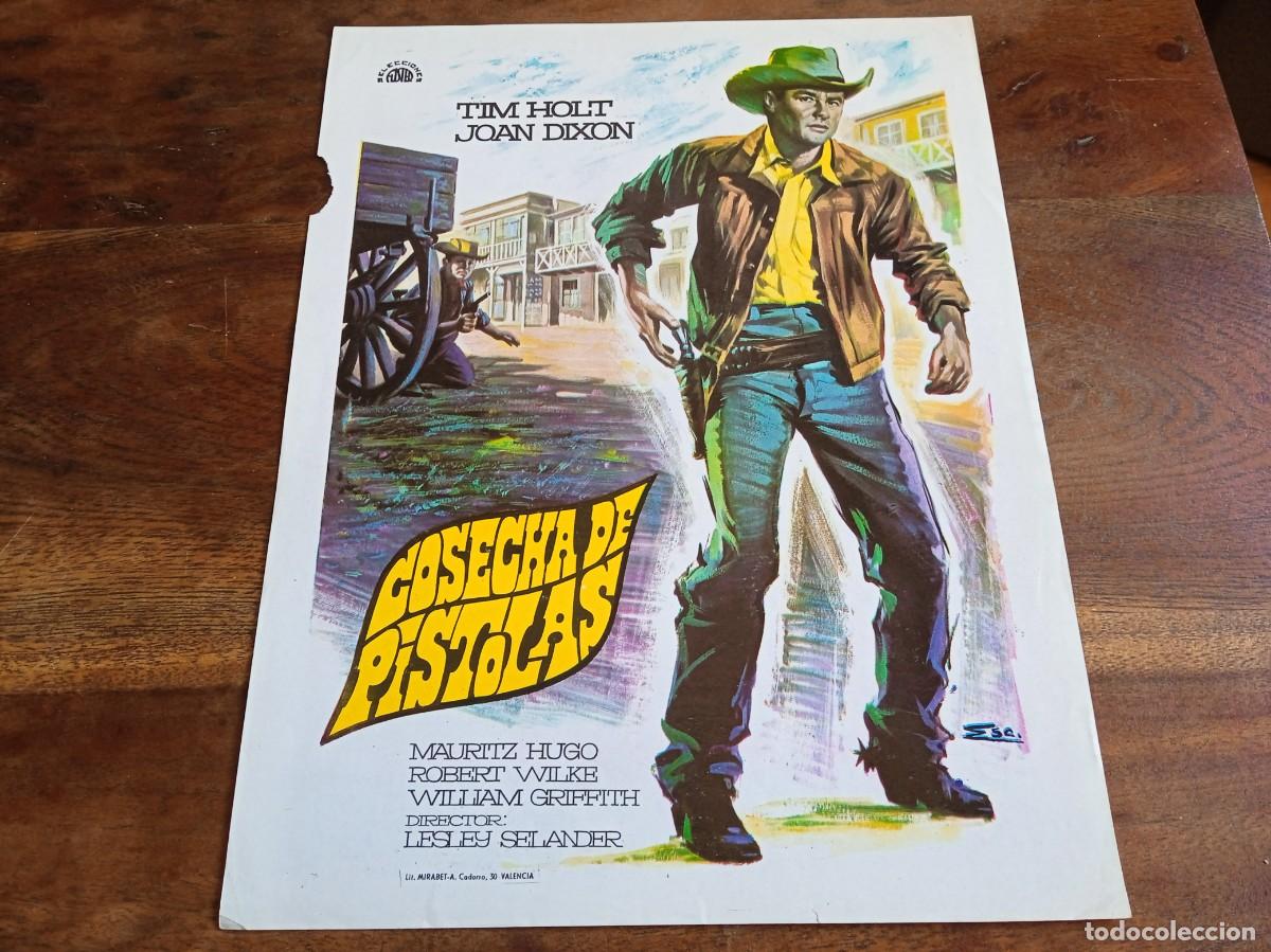 Cinema: Cosecha de pistolas - Tim Holt, Joan Dixon, Lesley Selander - Guia original S. Fuster 1968