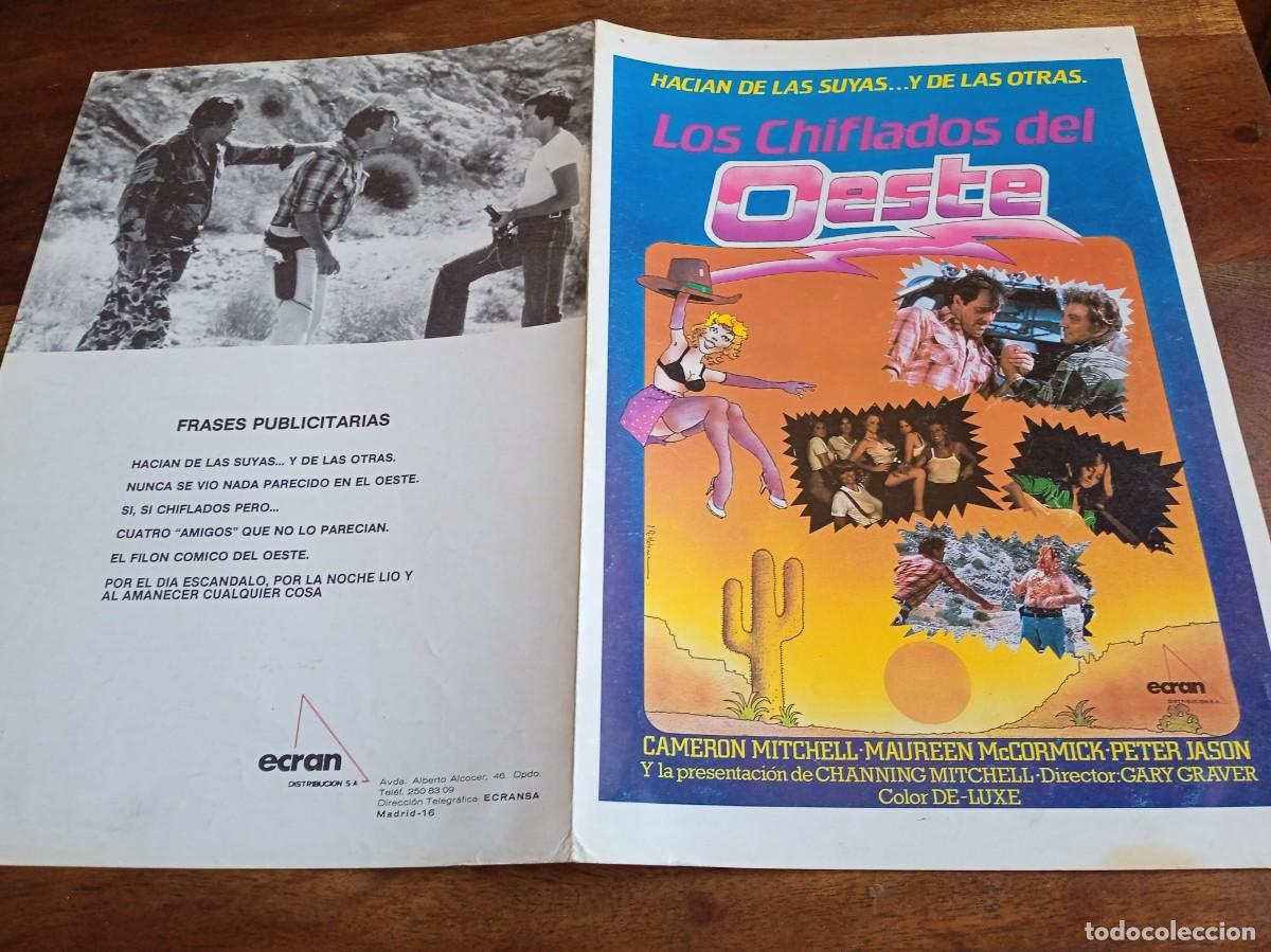 Kino: Los chiflados del Oeste - Cameron Mitchell, Maureen McCormick, - Guia original Ecran 1982