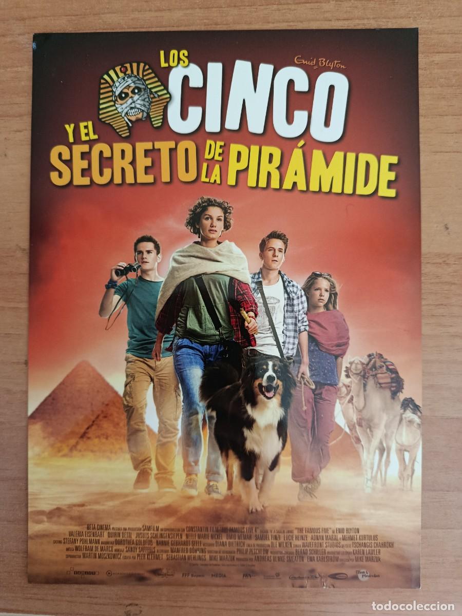 Cine: G35-- GUIA DE LA PELICULA -- LOS CINCO Y EL SECRETO DE LA PIRAMIDE