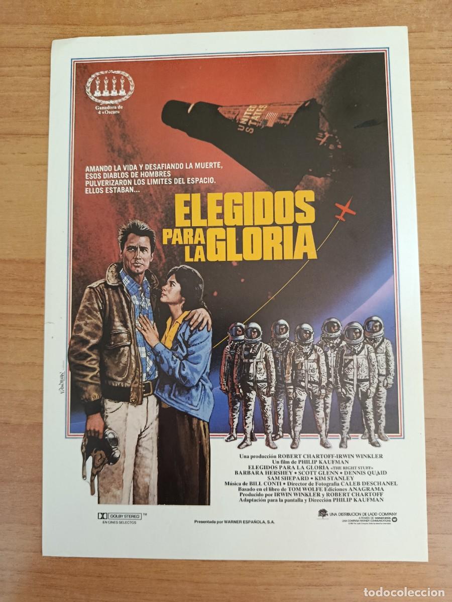 Cine: G35-- GUIA DE LA PELICULA -- ELEGIDOS PARA LA GLORIA