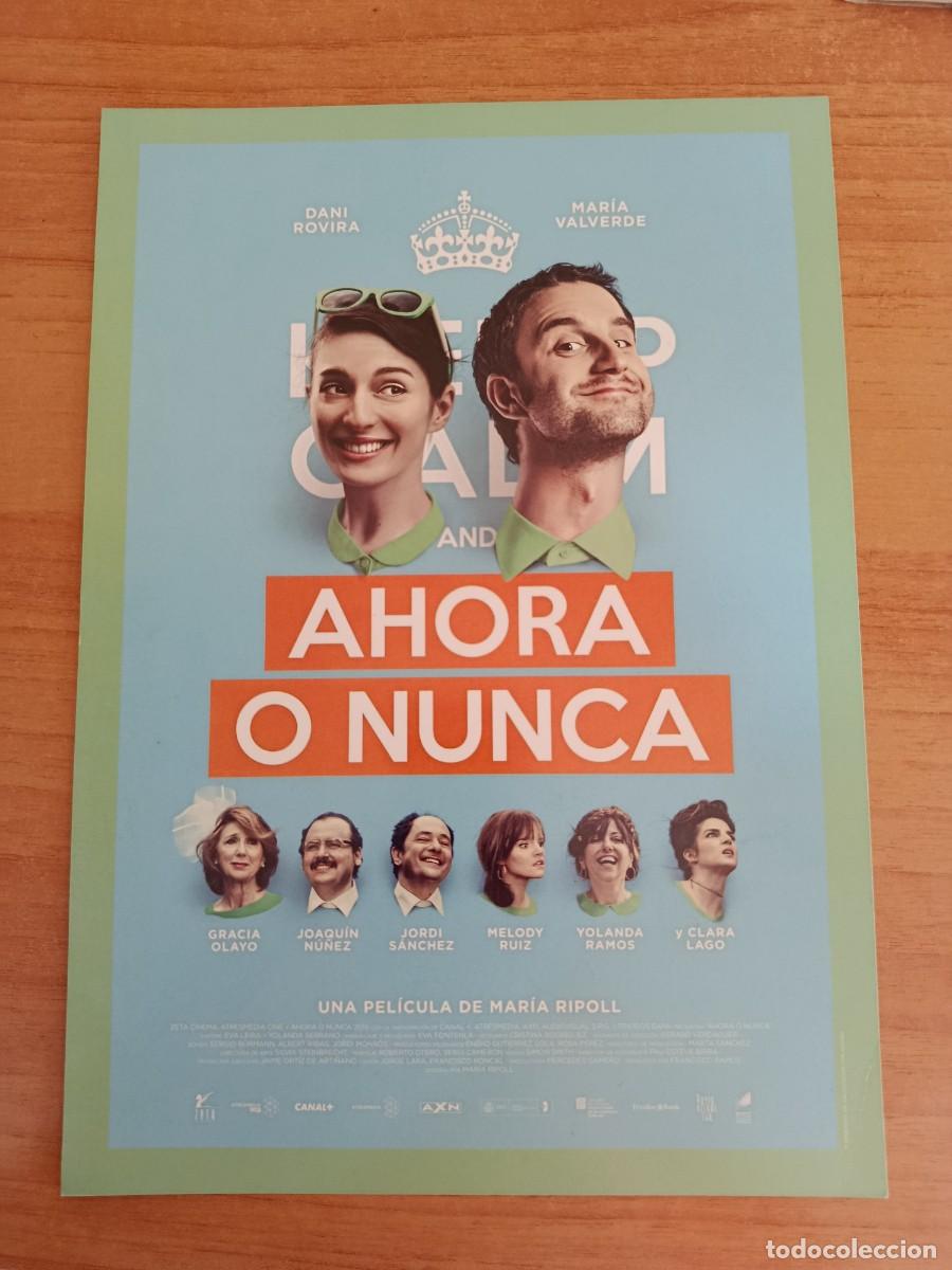 Cine: G35-- GUIA DE LA PELICULA -- AHORA O NUNCA