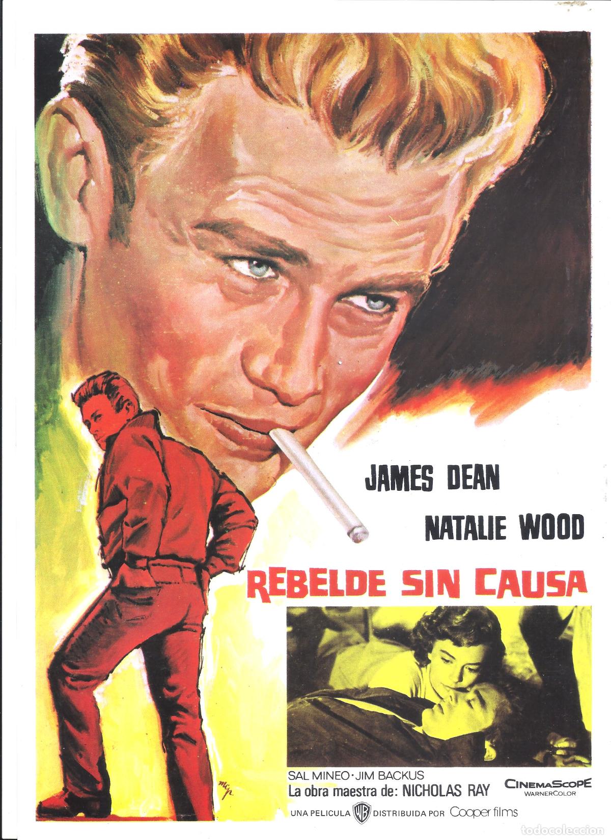 Cin&eacute;ma: G10276 REBELDE SIN CAUSA JAMES DEAN NATALIE WOOD NICHOLAS RAY GUIA ORIGINAL COOPER R-87 h1