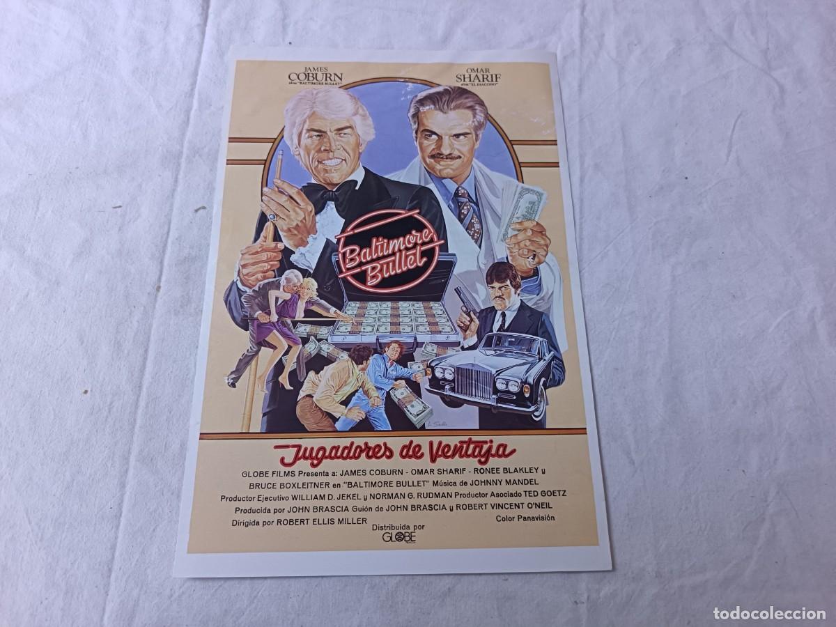 Cine: Gu&iacute;a Publicitaria de Cine, antigua o vintage, Jugadores de Ventaja