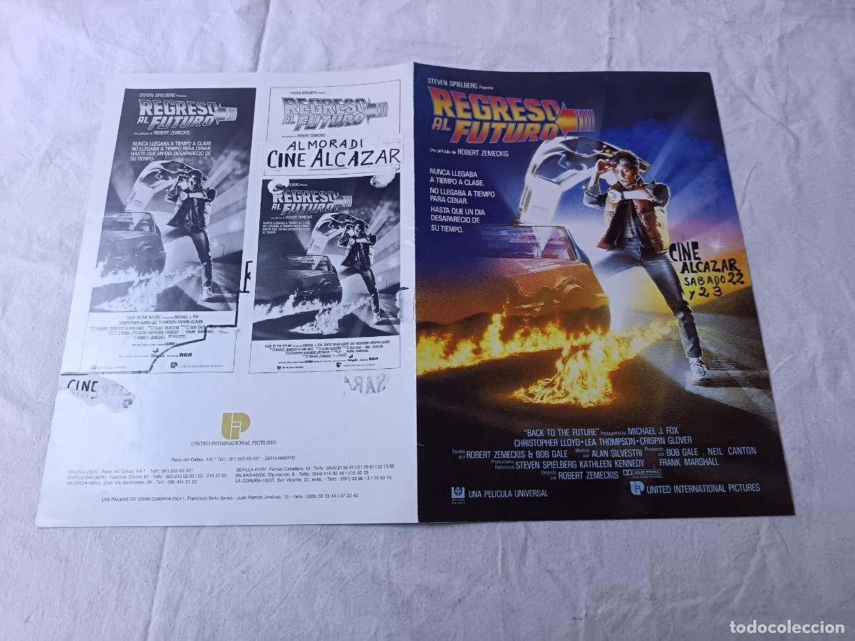 Cine: Gu&iacute;a Publicitaria de Cine, antigua o vintage, Regreso al Futuro