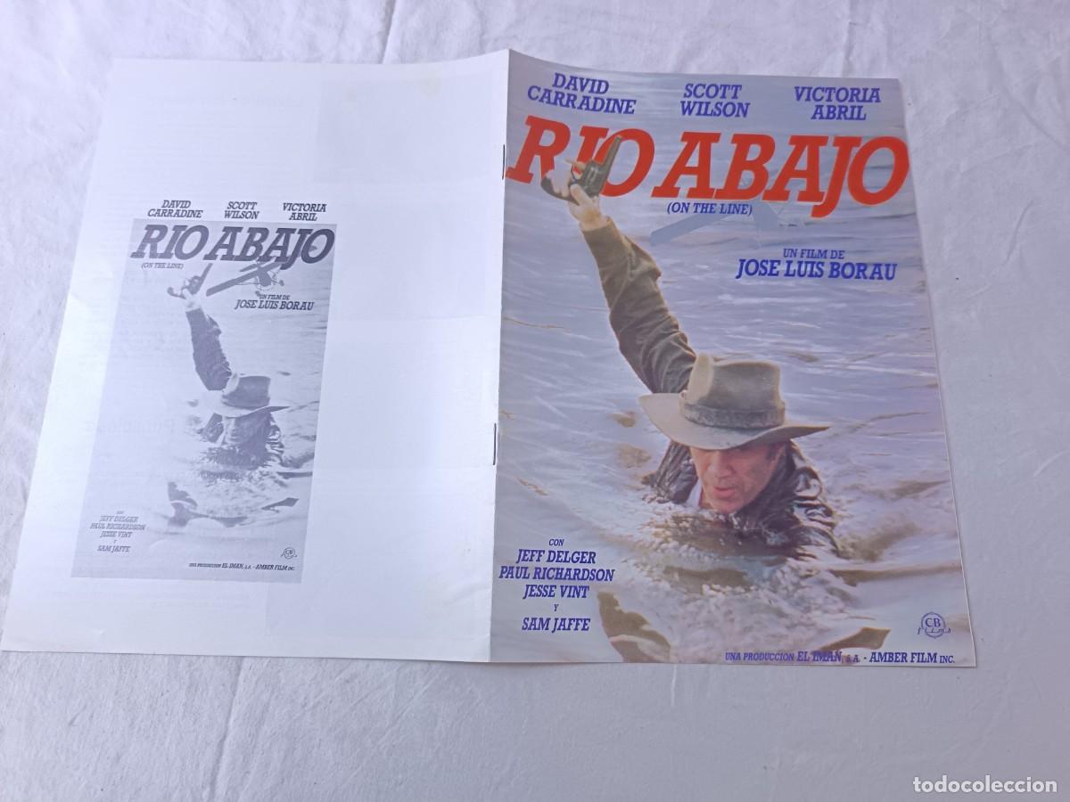 Cine: Gu&iacute;a Publicitaria de Cine, antigua o vintage, R&iacute;o Abajo