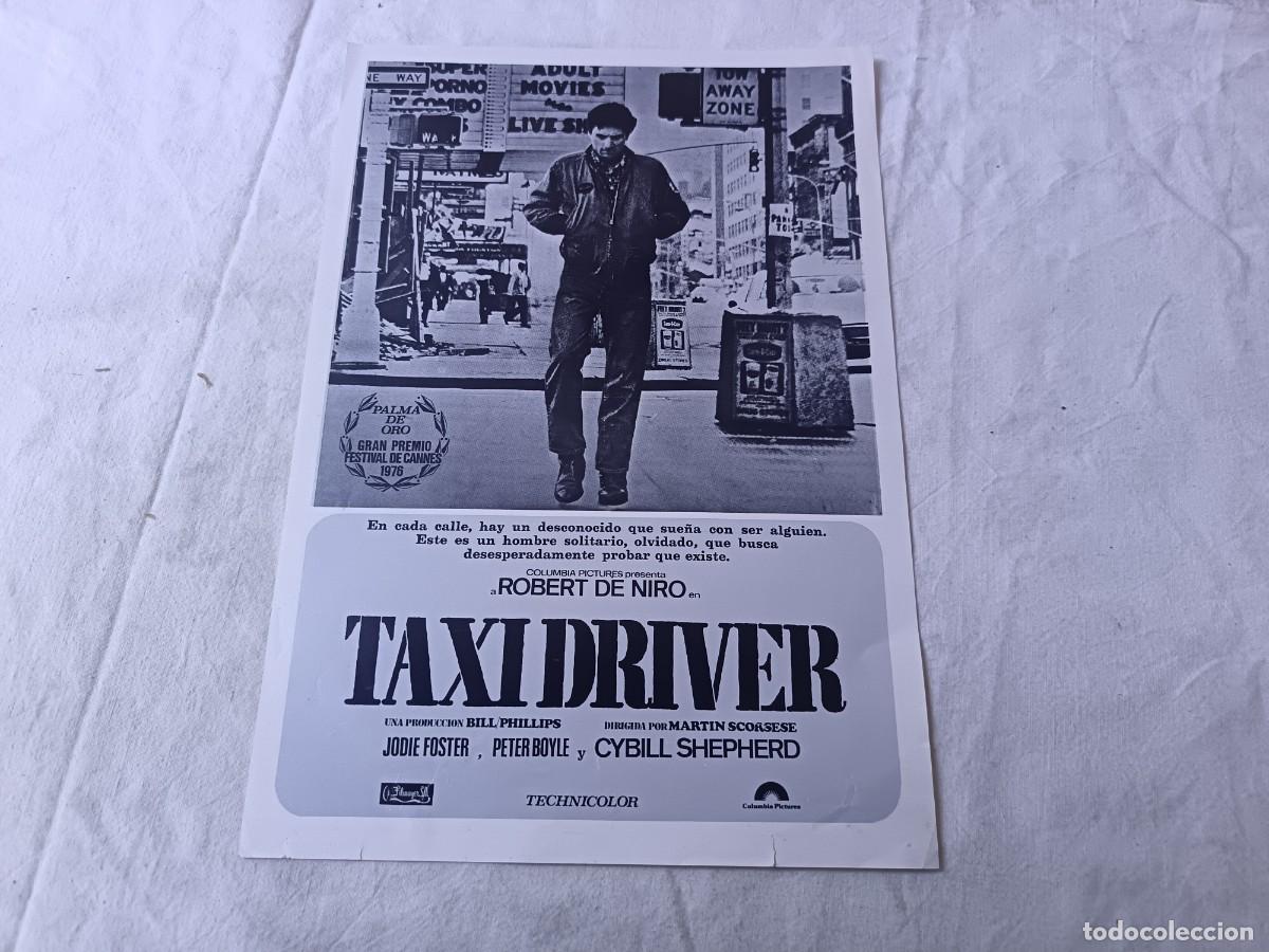 Cine: Gu&iacute;a Publicitaria de Cine, antigua o vintage, Taxi Driver