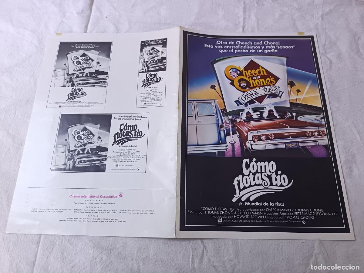 Cine: Gu&iacute;a Publicitaria de Cine, antigua o vintage, C&oacute;mo Flotas T&iacute;o