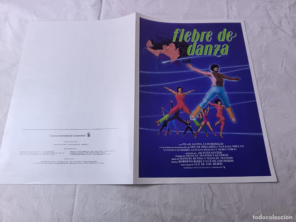 Cine: Gu&iacute;a Publicitaria de Cine, antigua o vintage, Fiebre de Danza