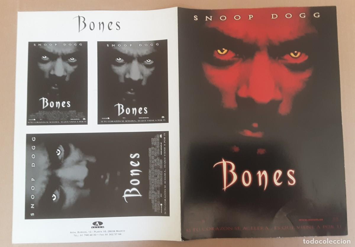 Cine: BONES, SNOOP DOGG, PAM GRIER, KHALIL KAIN.