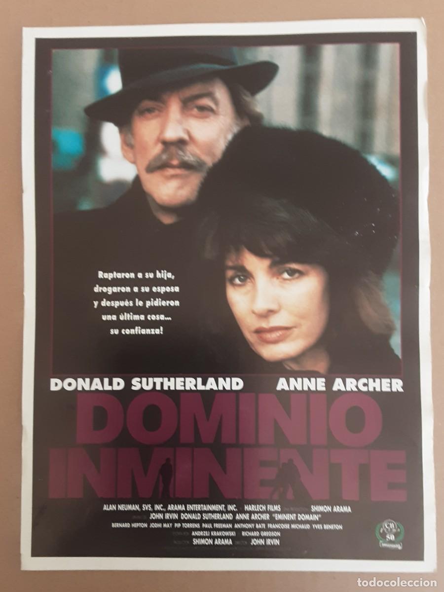 Cine: DOMINIO INMINENTE, DONALD SUTHERLAND, ANNE ARCHER.
