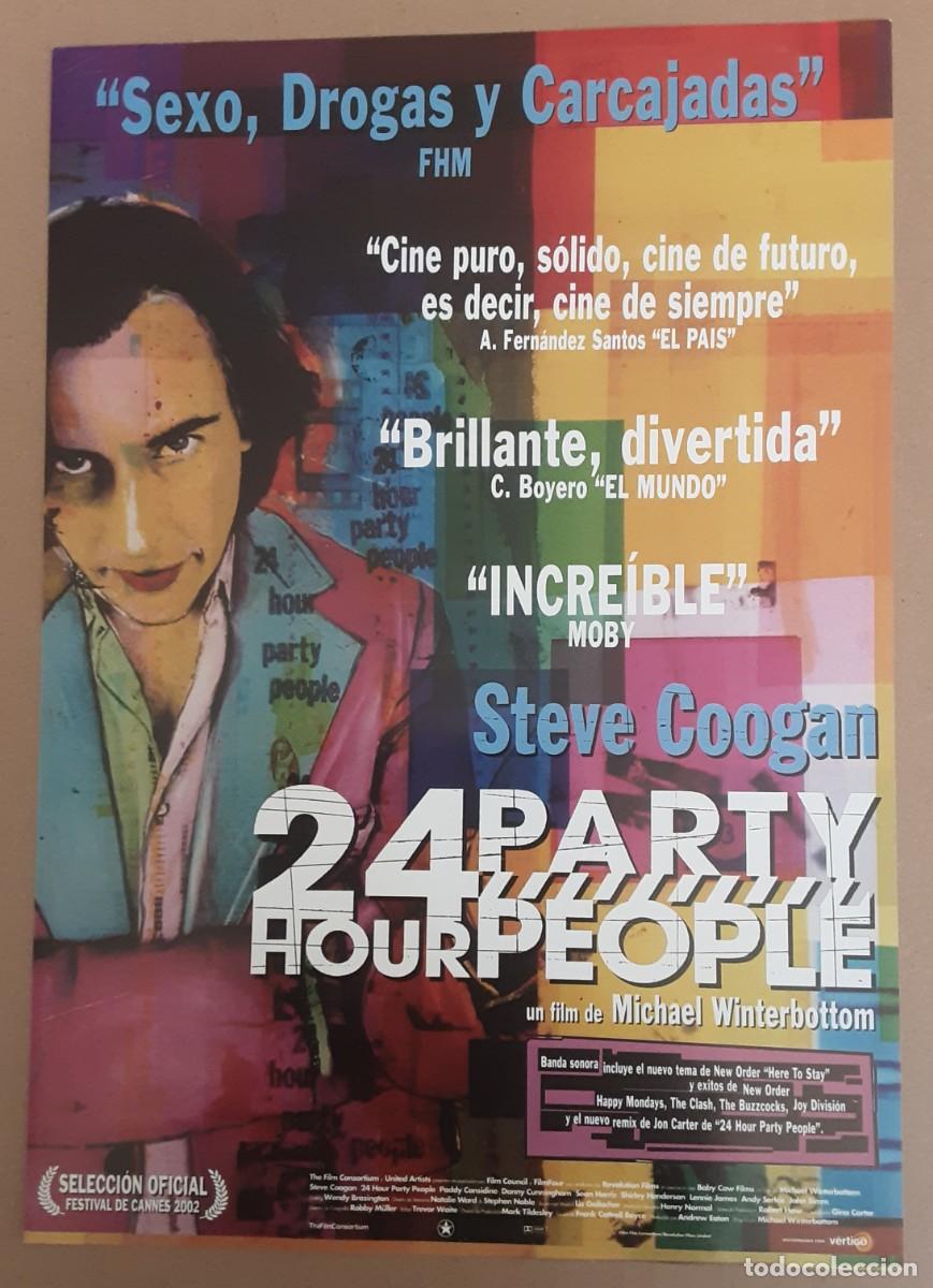 Cine: 24 HOUR PARTY PEOPLE, STEVE COOGAN, LENNIE JAMES, SHIRLEY HENDERSON.