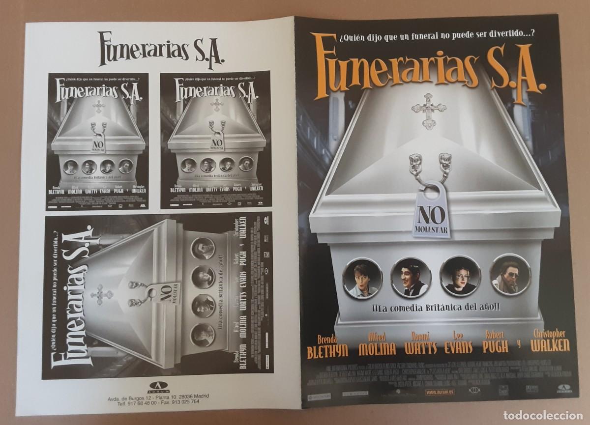 Cine: FUNERARIAS S.A., BRENDA BLETHYN, ALFRED MOLINA, NAOMI WATTS.