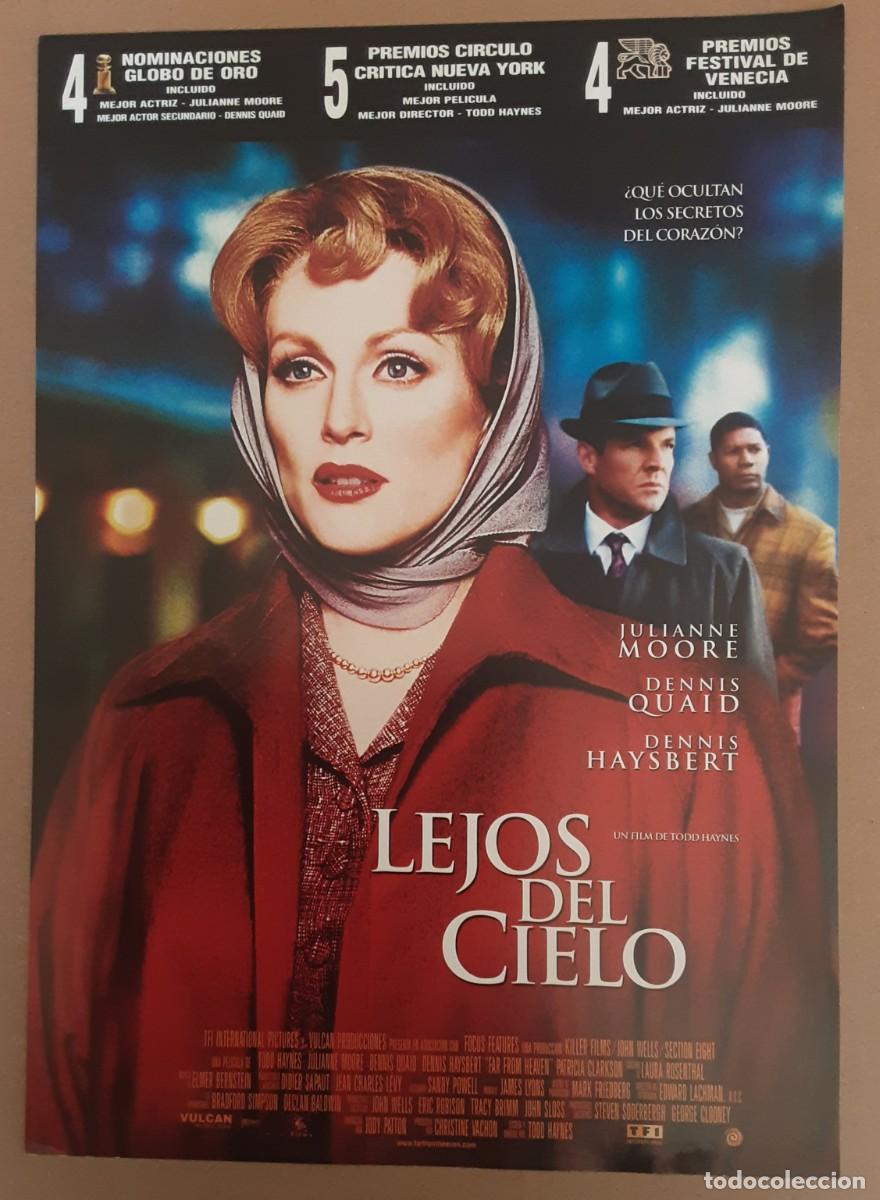 Cine: LEJOS DEL CIELO, JULIANNE MOORE, DENNIS QUAID, DENNIS HAYSBERT.