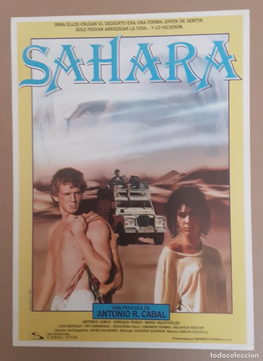Cine: SAHARA, ANTONIO JUNCO, ENRIQUE P&Eacute;REZ, MARU VALDIVIELSO.