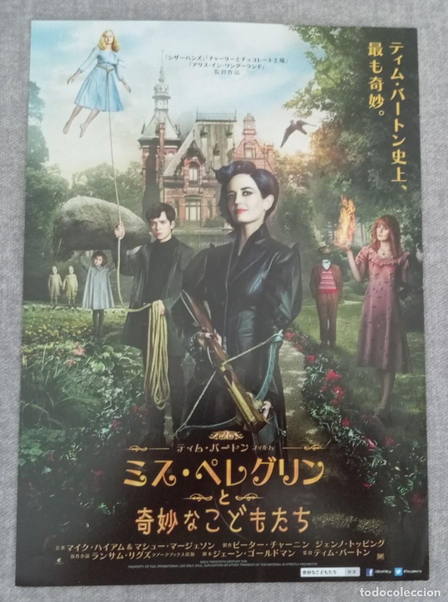 Cine: Gu&iacute;a japonesa programa japon&eacute;s EL HOGAR DE MISS PEREGRINE. Tim Burton, Asa Butterfield, Eva Green