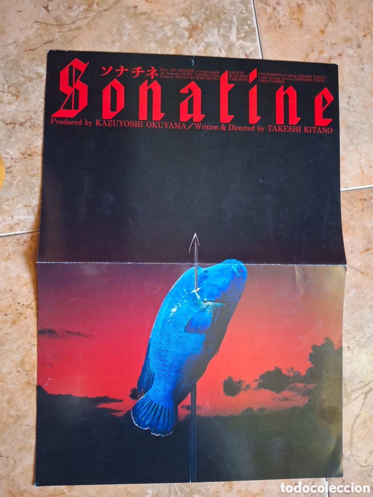 Cine: Press Book Original SONATINE (1993) - Takeshi Kitano - Edici&oacute;n Internacional Festival de Cannes (Ing