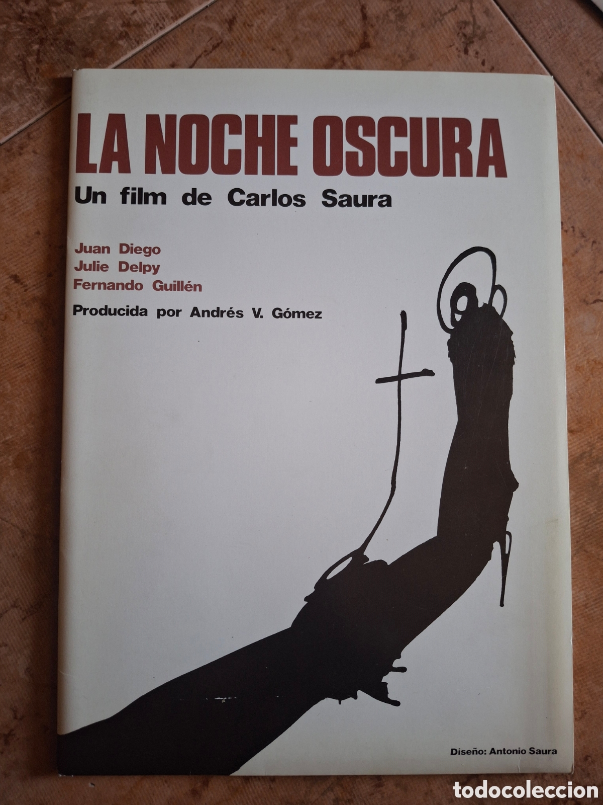 Cine: Dossier de prensa (Press Kit) triling&uuml;e - LA NOCHE OSCURA (1989) Carlos Saura - Iberoamericana Films