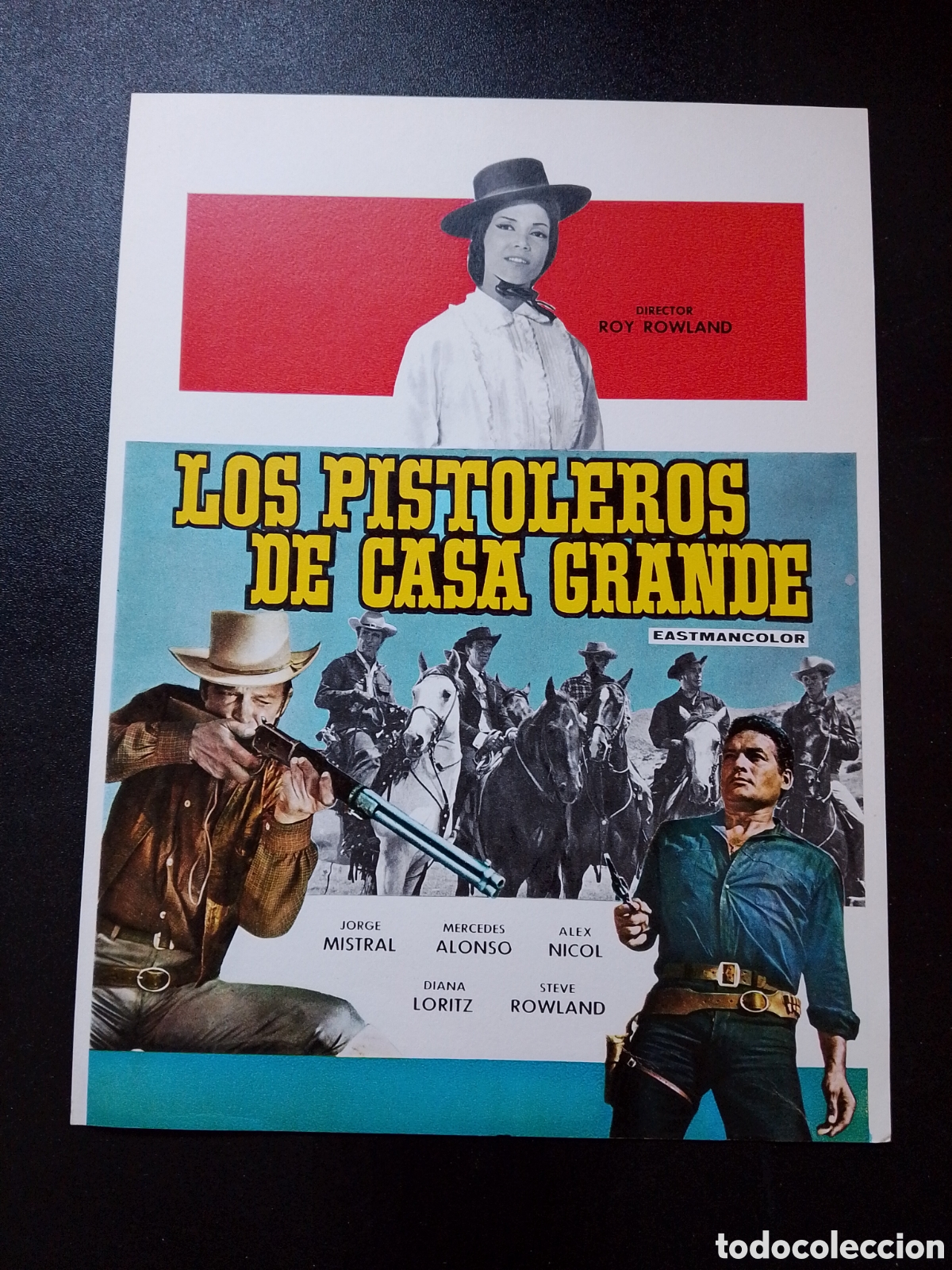 Cine: LOS PISTOLEROS DE LA CASA GRANDE GUIA CINE ORIGINAL