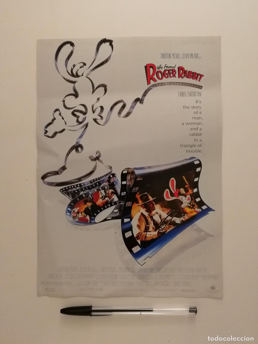 Cine: FICHA COLECCIONABLE -A4- Qui&eacute;n enga&ntilde;&oacute; a Roger Rabbit - STEVEN SPIELBERG - ROBERT ZEMECKIS
