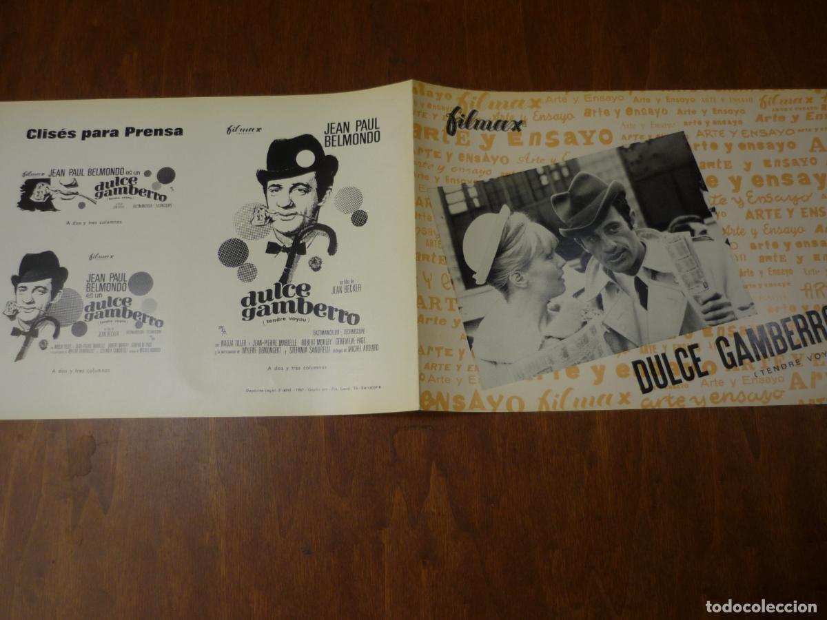 Cine: dulce gamberro simpatico y sinverguenza - guia publicitaria original jean paul belmondo nadja tiller