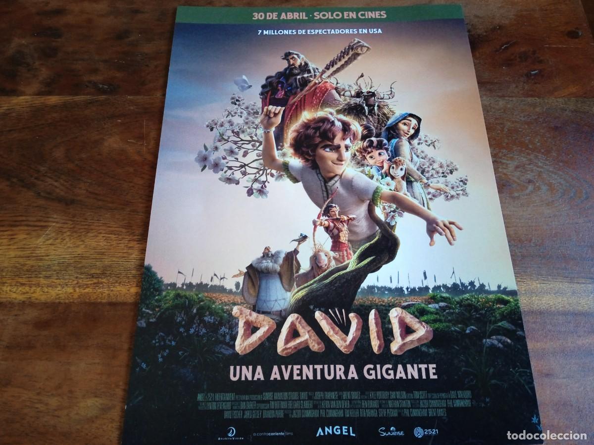 Cine: David Una aventura gigante - Animacion - Dir. Phil Cunningham - Guia original Selecta Vision 2026