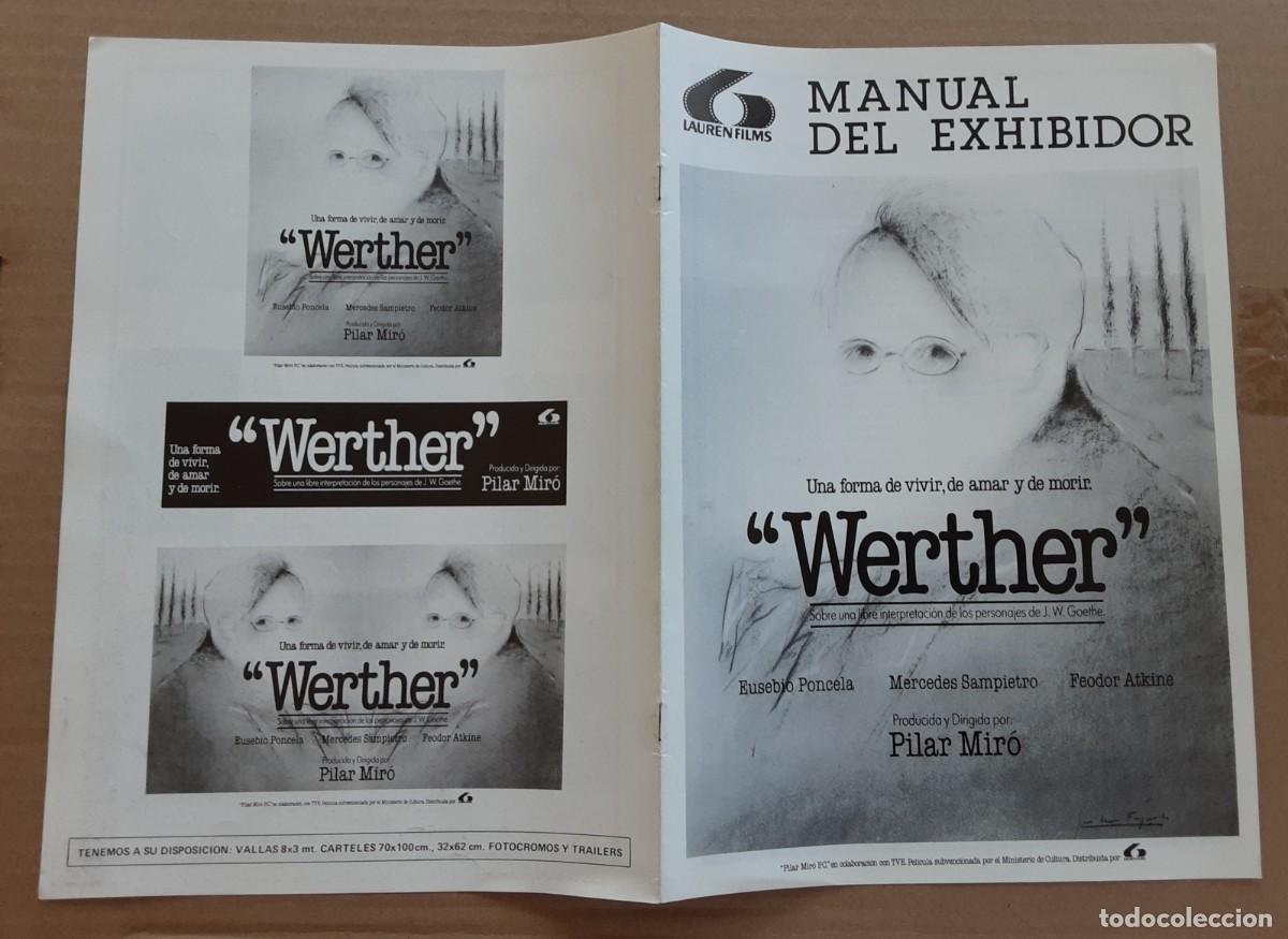 Cine: WERTHER, EUSEBIO PONCELA, MERCEDES SAMPIETRO, FEODOR ATKINE.
