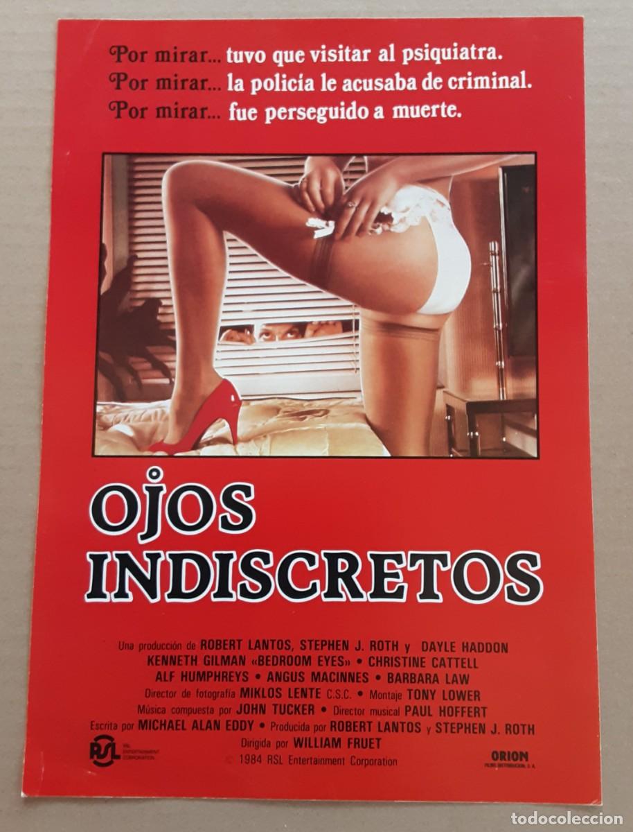 Cine: OJOS INDISCRETOS, KENNETH GILMAN, DAYLE HADDON, BARBARA LAW.