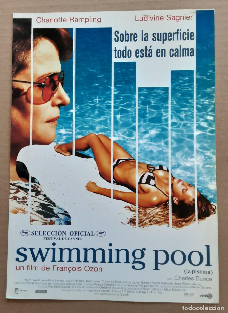 Cine: SWIMMING POOL ( LA PISCINA), CHARLOTTE RAMPLING, LUDIVINE SAGNIER.