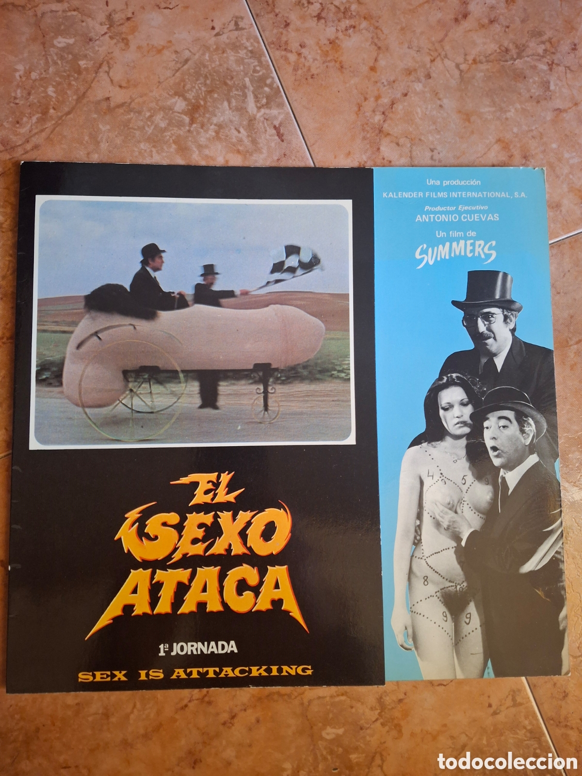 Cine: Gu&iacute;a publicitaria original de cine: &rdquo;El sexo ataca (1&ordf; jornada)&rdquo; (1979)