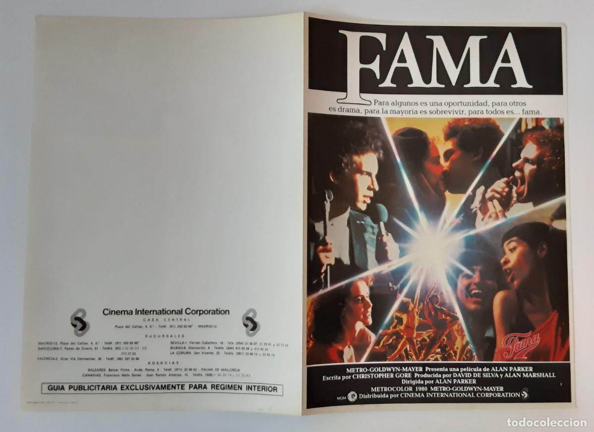 Kino: FAMA, EDDIE BARTH, IRENE CARA, LEE CURRERI.