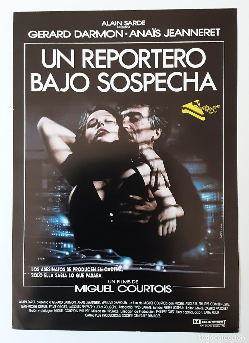 Cine: UN REPORTERO BAJO SOSPECHA GERARD DARMON, ANA&Iuml;S JEANNERET.