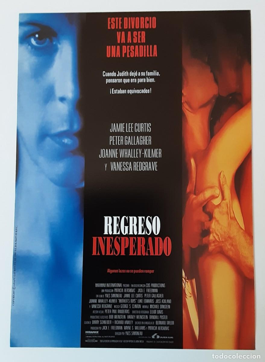 Cine: REGRESO INESPERADO, JAMIE LEE CURTIS, PETER GALLAGHER, VANESSA REDGRAVE.