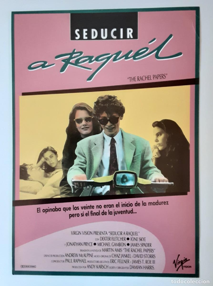 Cine: SEDUCIR A RAQU&Eacute;L, DEXTER FLETCHER, IONE SKYE, JONATHAN PRYCE, JAMES SPADER.