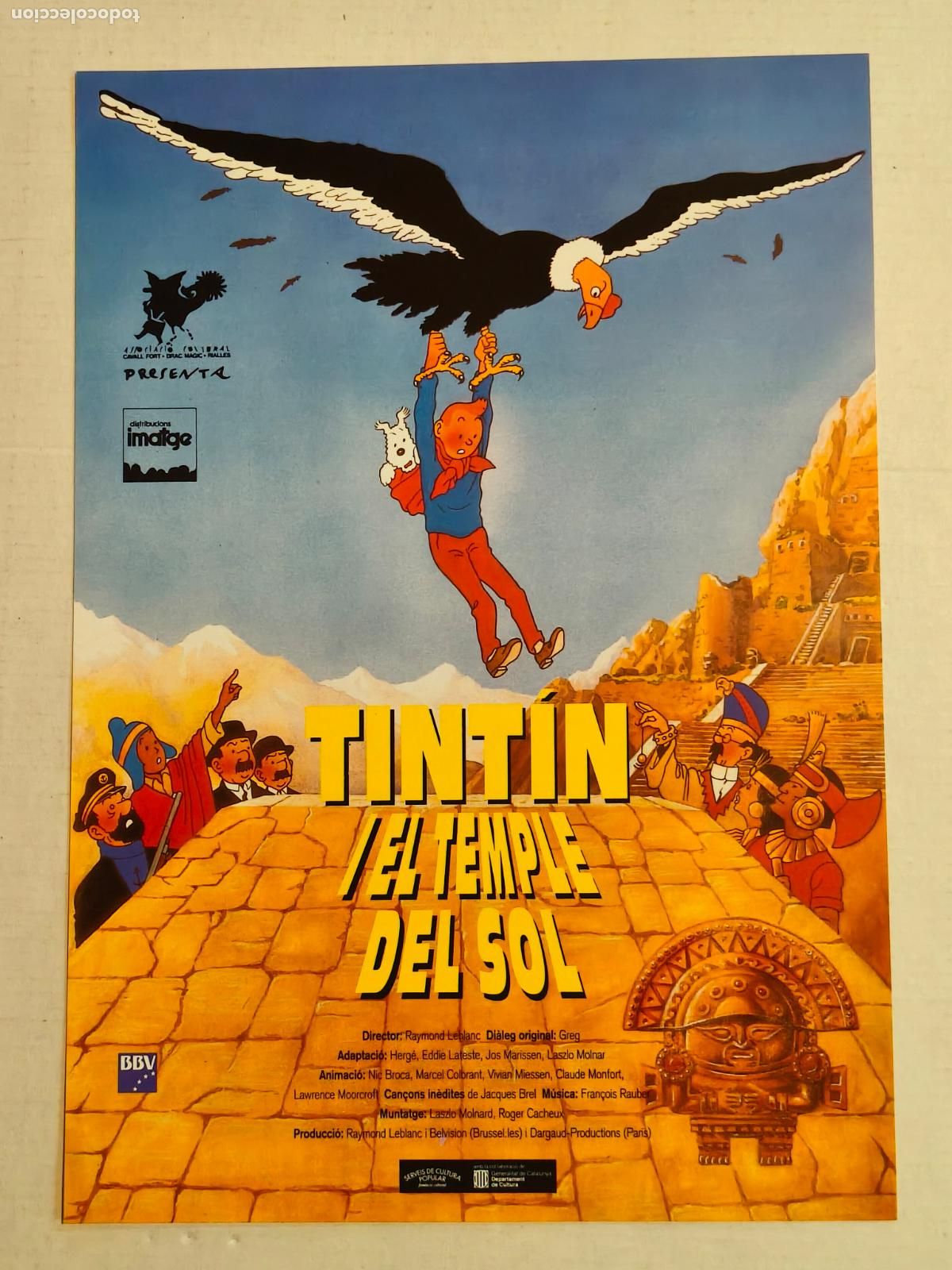 Cine: TINTIN I EL TEMPLE DEL SOL GUIA DE CINE 1994