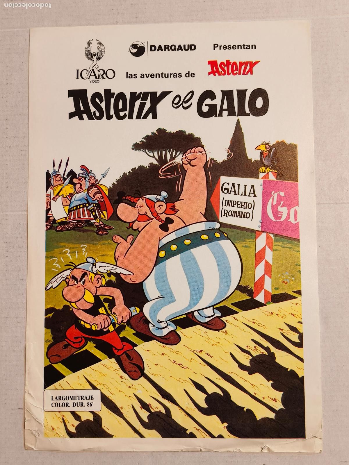 Cine: ASTERIX EL GALO CARTEL PEQUE&Ntilde;O