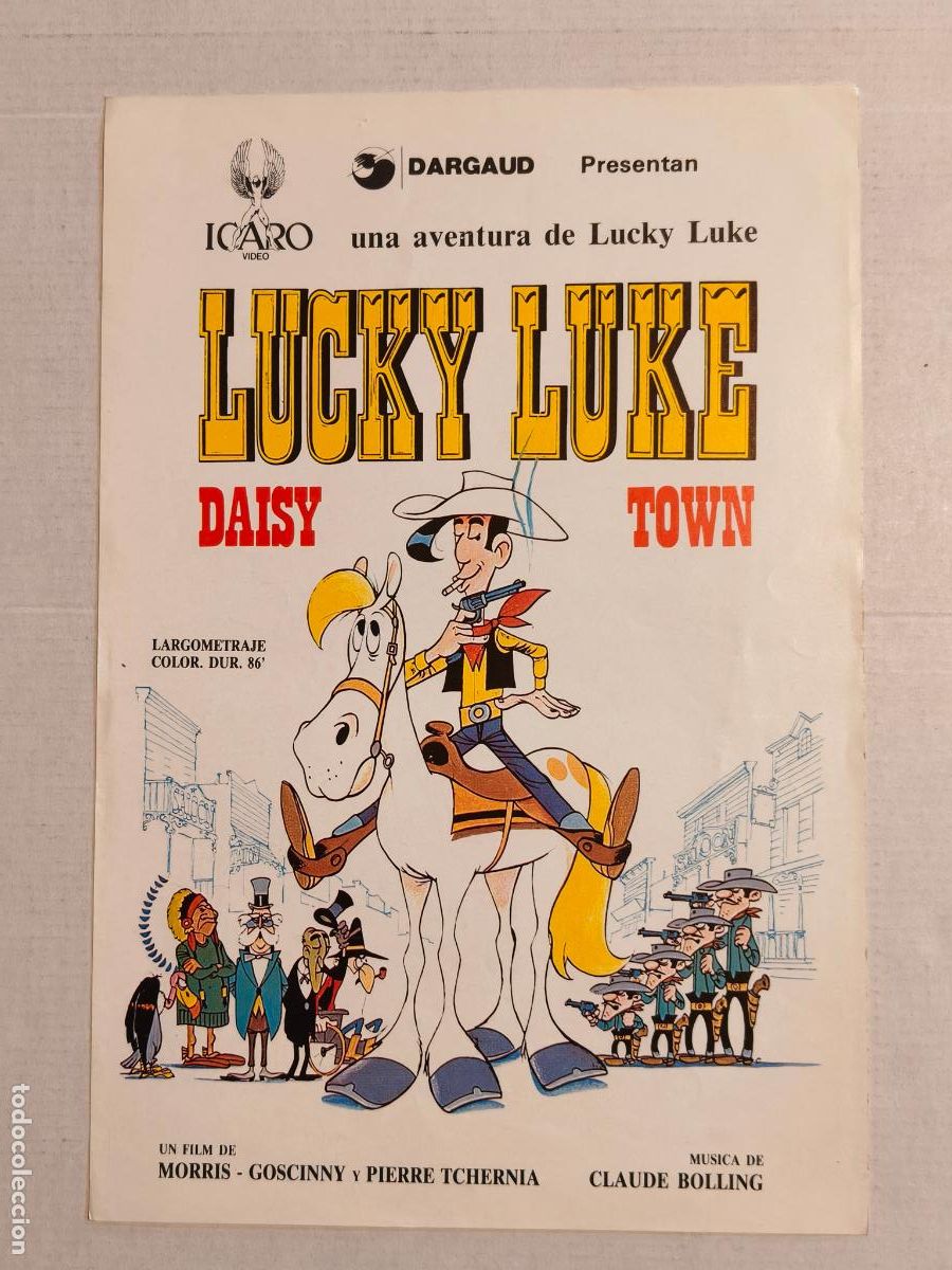 Cine: LUCKY LUKE DAISY TOWN CARTEL PEQUE&Ntilde;O