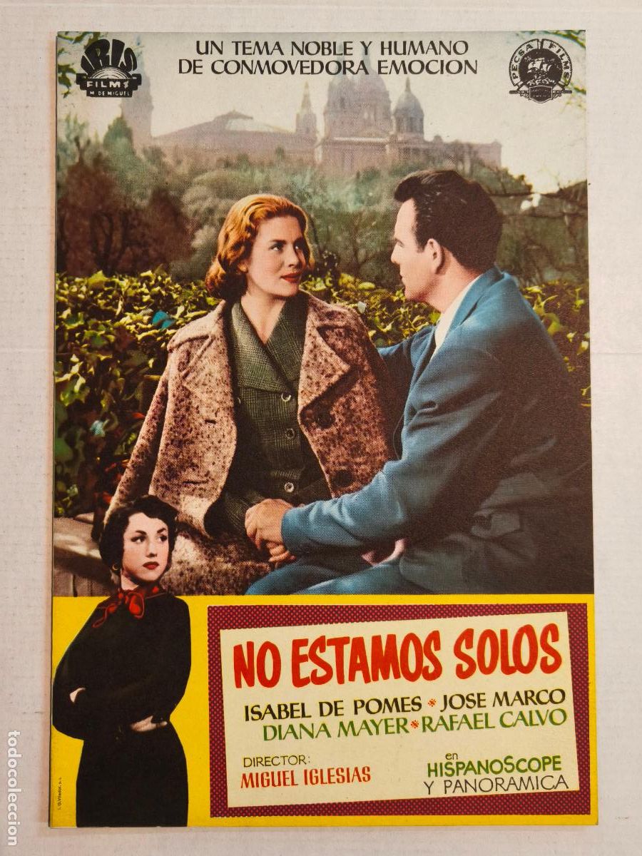 Cine: NO ESTAMOS SOLOS GUIA DE CINE 1958