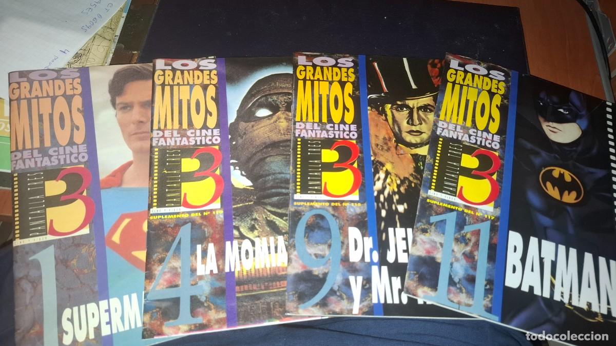 Cine: Los grandes mitos del cine fantastico, 2-5-10-12
