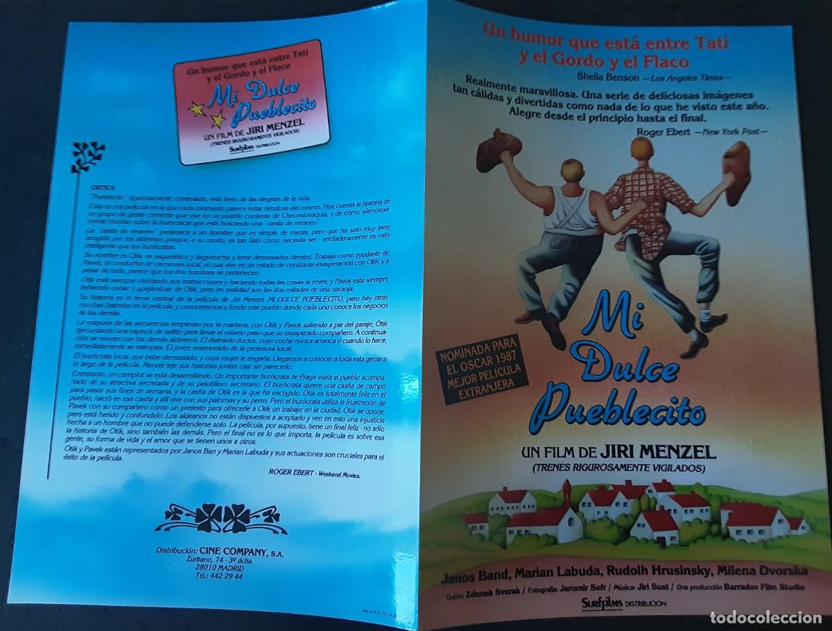 Cine: MI DULCE PUEBLECITO, JANOS BAND, MARIAN LABUDA, RUDOLH HRUSINSKY.