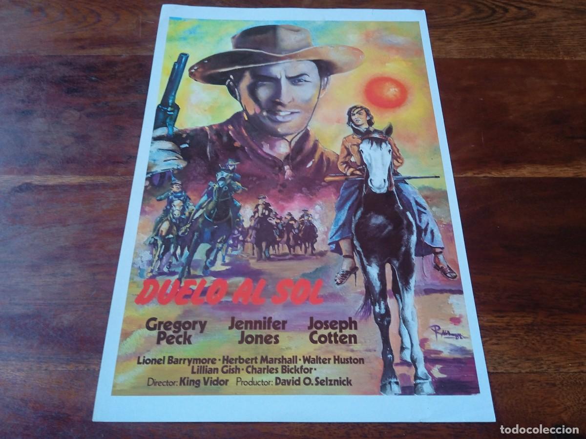 Cine: Duelo al sol - Jennifer Jones, Gregory Peck, Joseph Cotten, King Vidor - Guia original 1982
