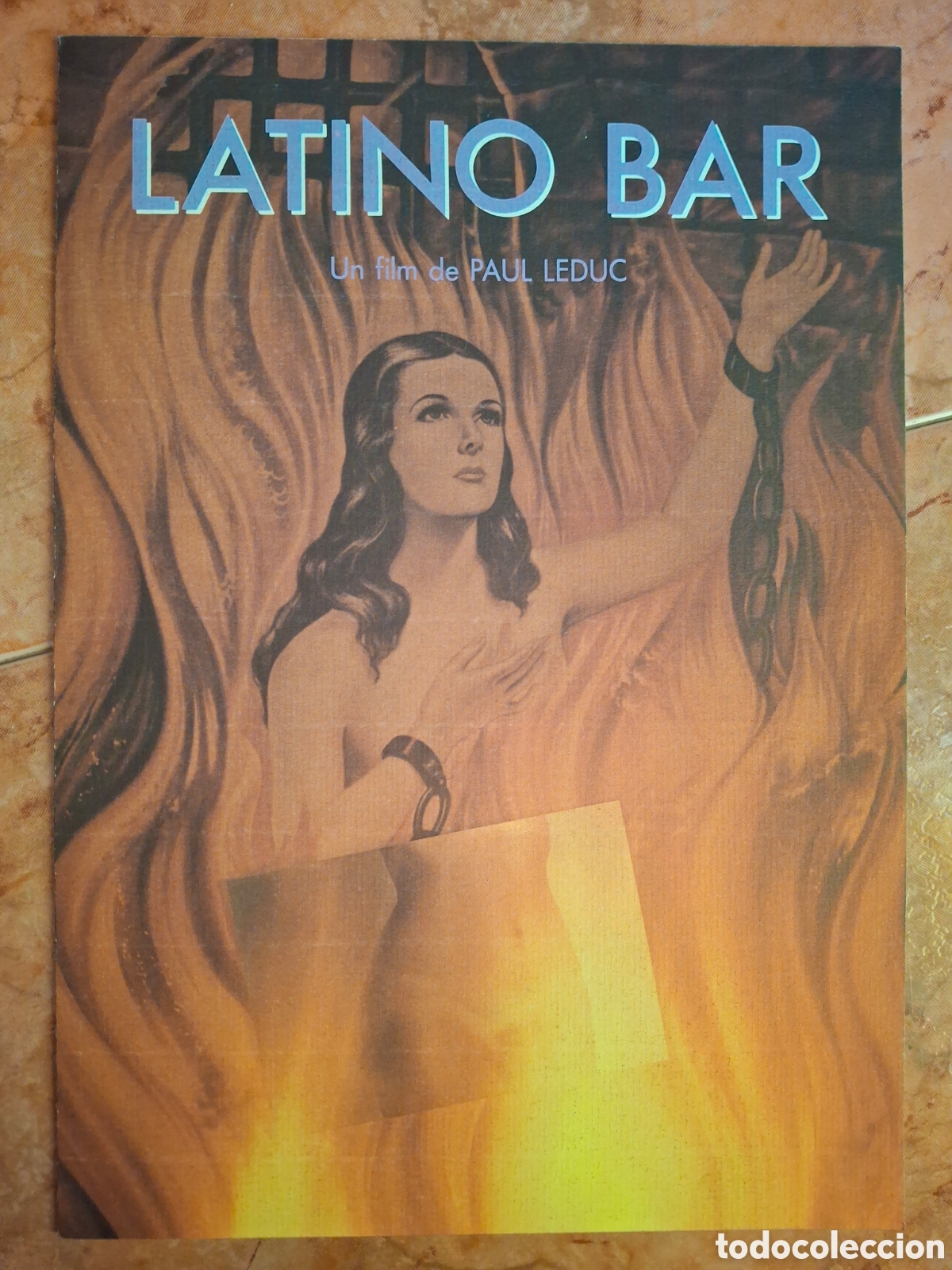 Cine: Lote Promocional Cine: Tr&iacute;ptico Festival Berl&iacute;n 1991 + Programa de Mano &rdquo;Latino Bar&rdquo; (Paul Leduc)