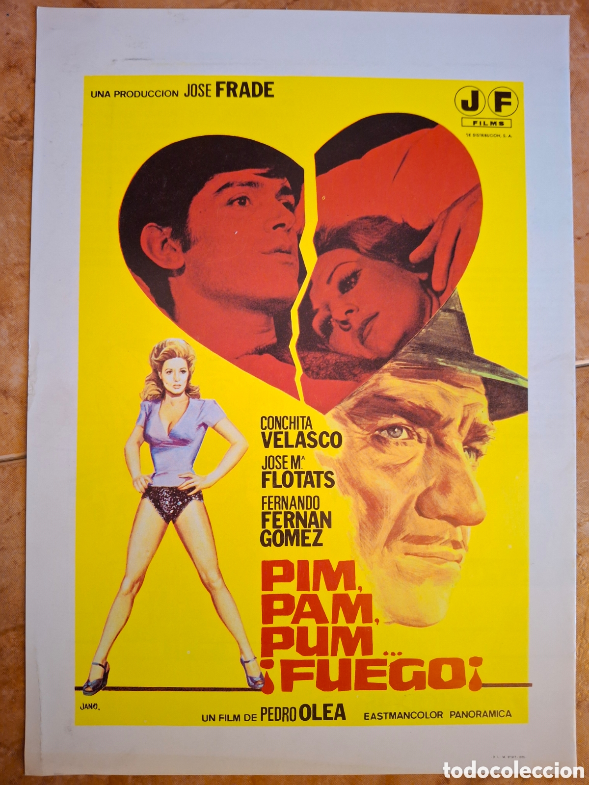 Cinema: Gu&iacute;a de la pel&iacute;cula: PIM, PAM, PUM... &iexcl;FUEGO! (1975) - Ilustraci&oacute;n de JANO