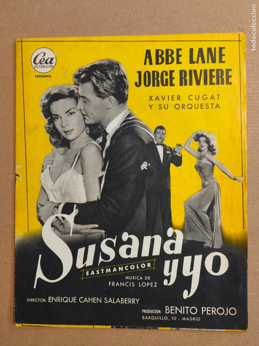 Cine: SBBE LANE DUSANA Y YO GUIA DE CINE 1957