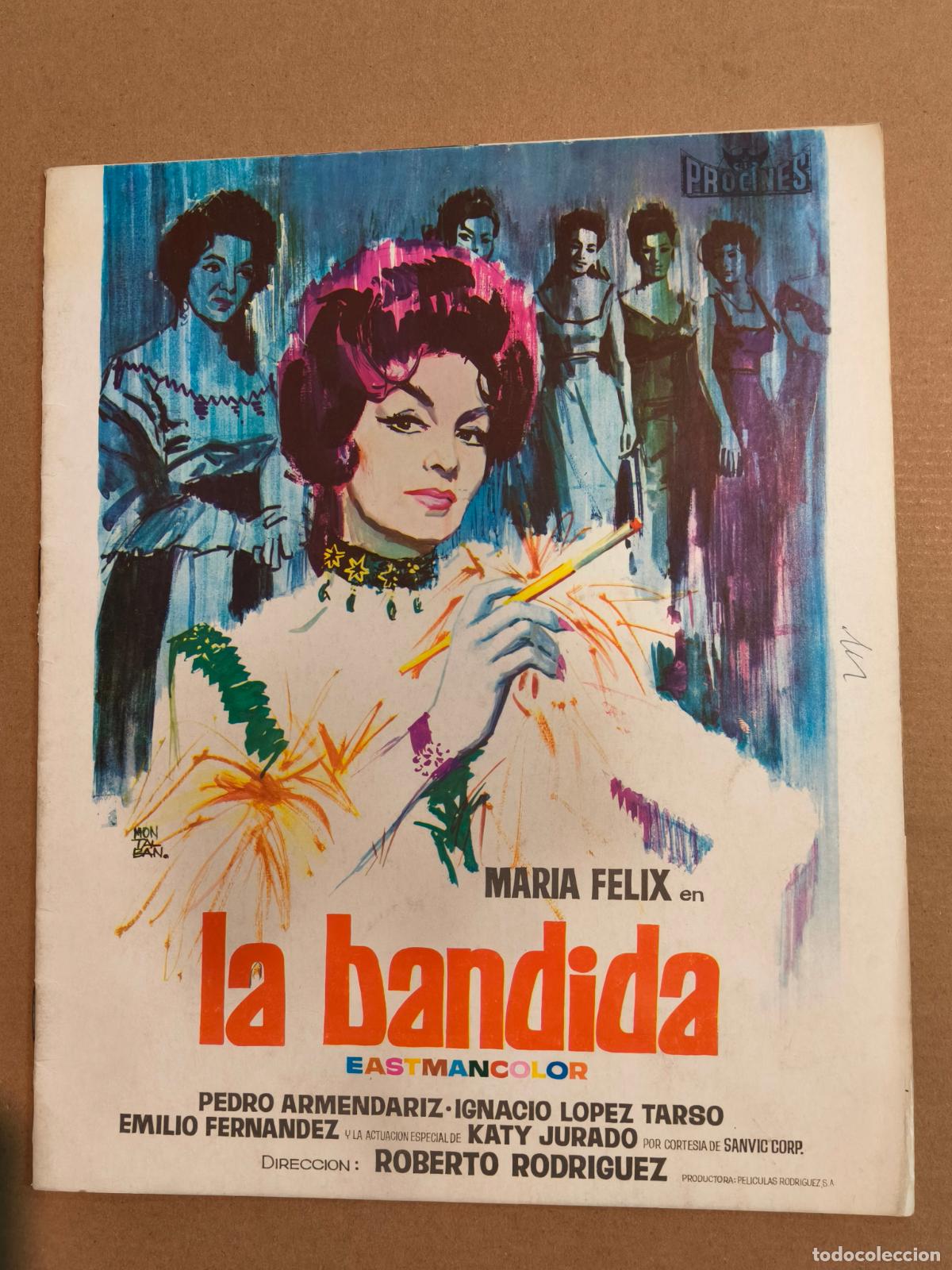 Cine: MARIA FELIX LA BANDIDA GUIA DE CINE 1967