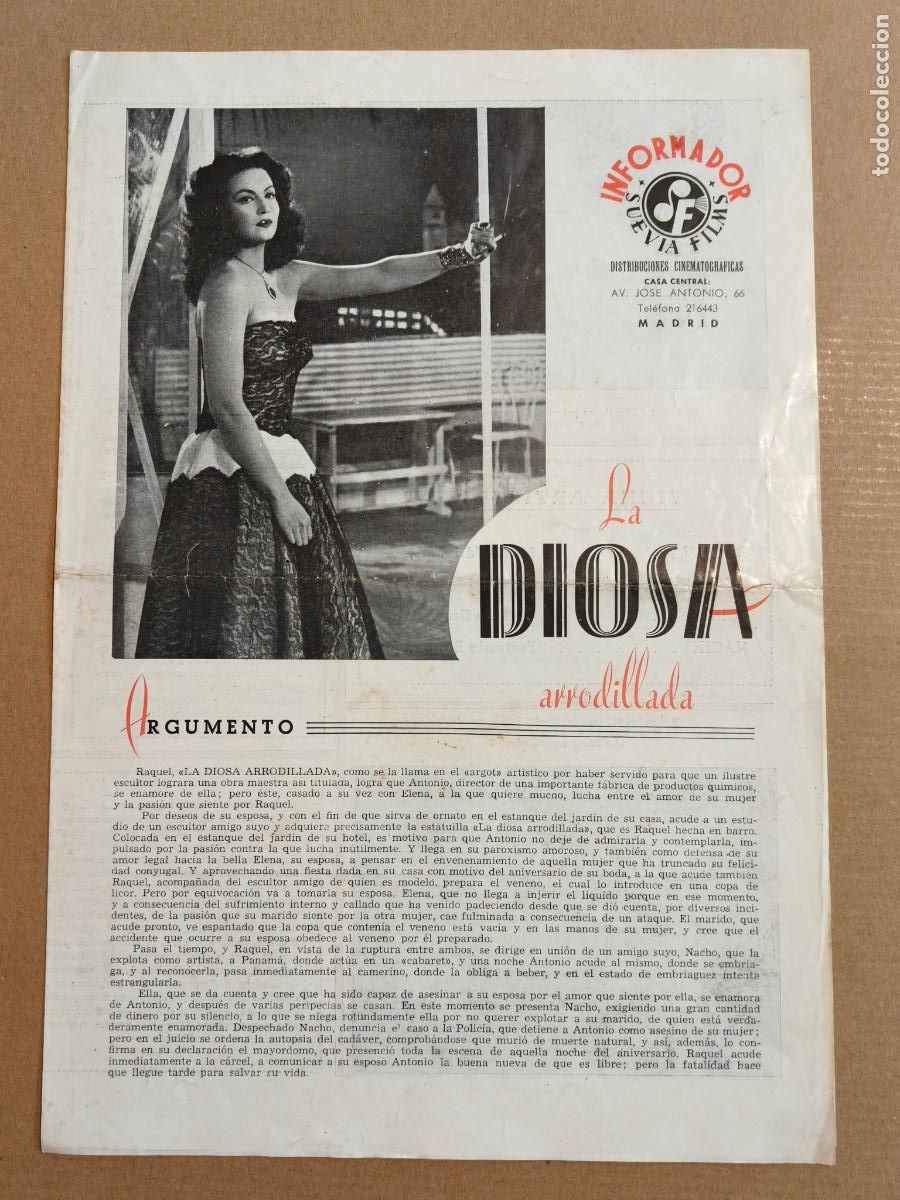 Cine: MARIA FELIX LA DIOSA ARRODILLADA GUIA DE CINE 1949