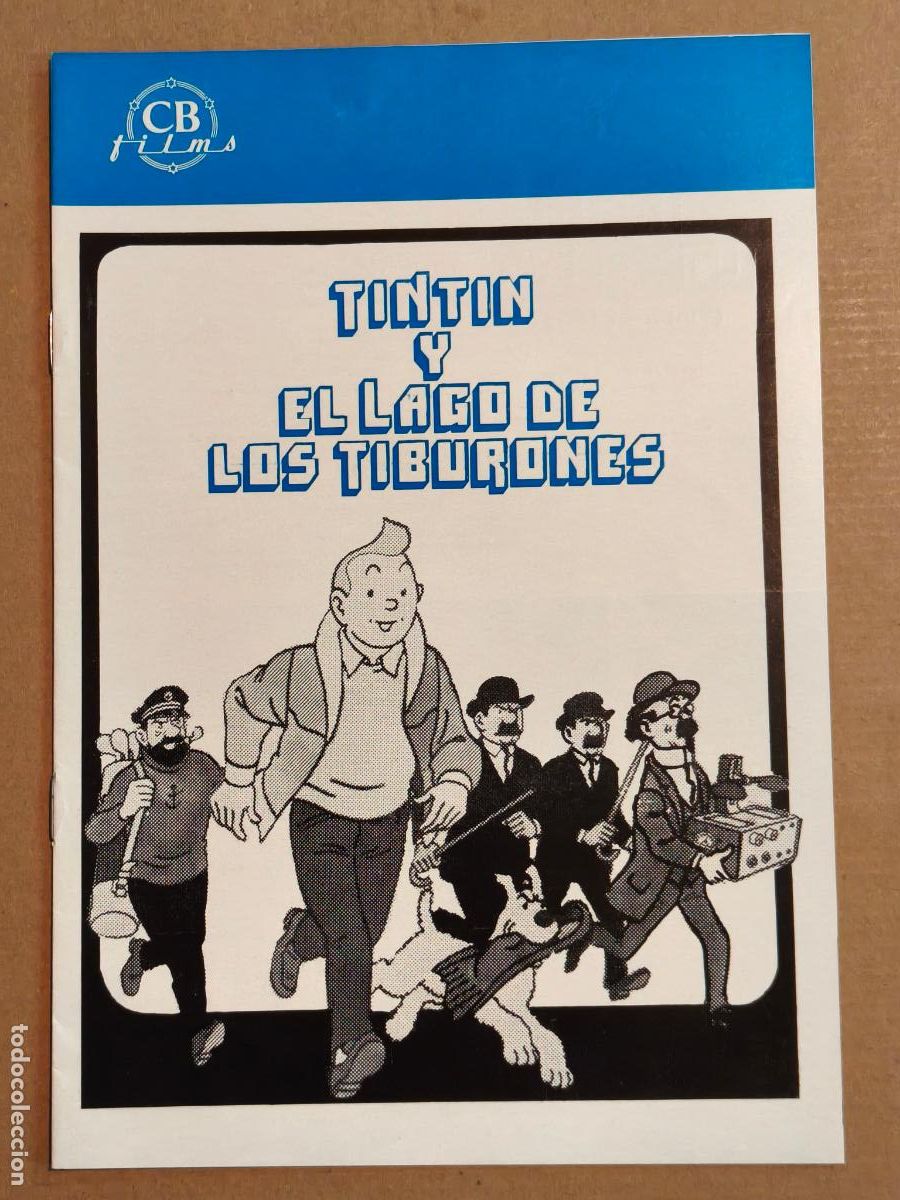 Cine: TINTIN Y EL LAGO DE LOS TIBURONES GUIA DE CINE 1974