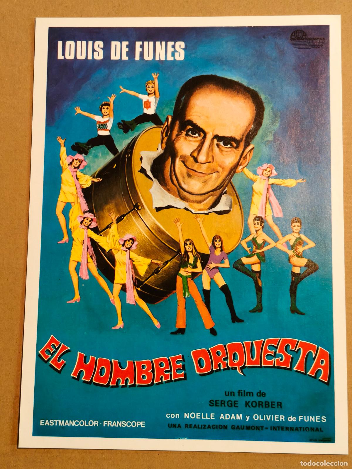 Cine: LOUIS DE FUNES EL HOMBRE ORQUESTA GUIA DE CINE 1971