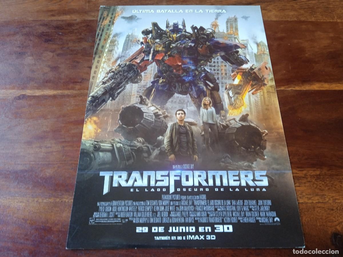 Cine: Transformers el lado oscuro de la luna - Shia LaBeouf, Michael Bay - Guia original Universal 2011